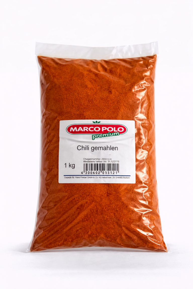 Chili gemahlen 1kg Btl