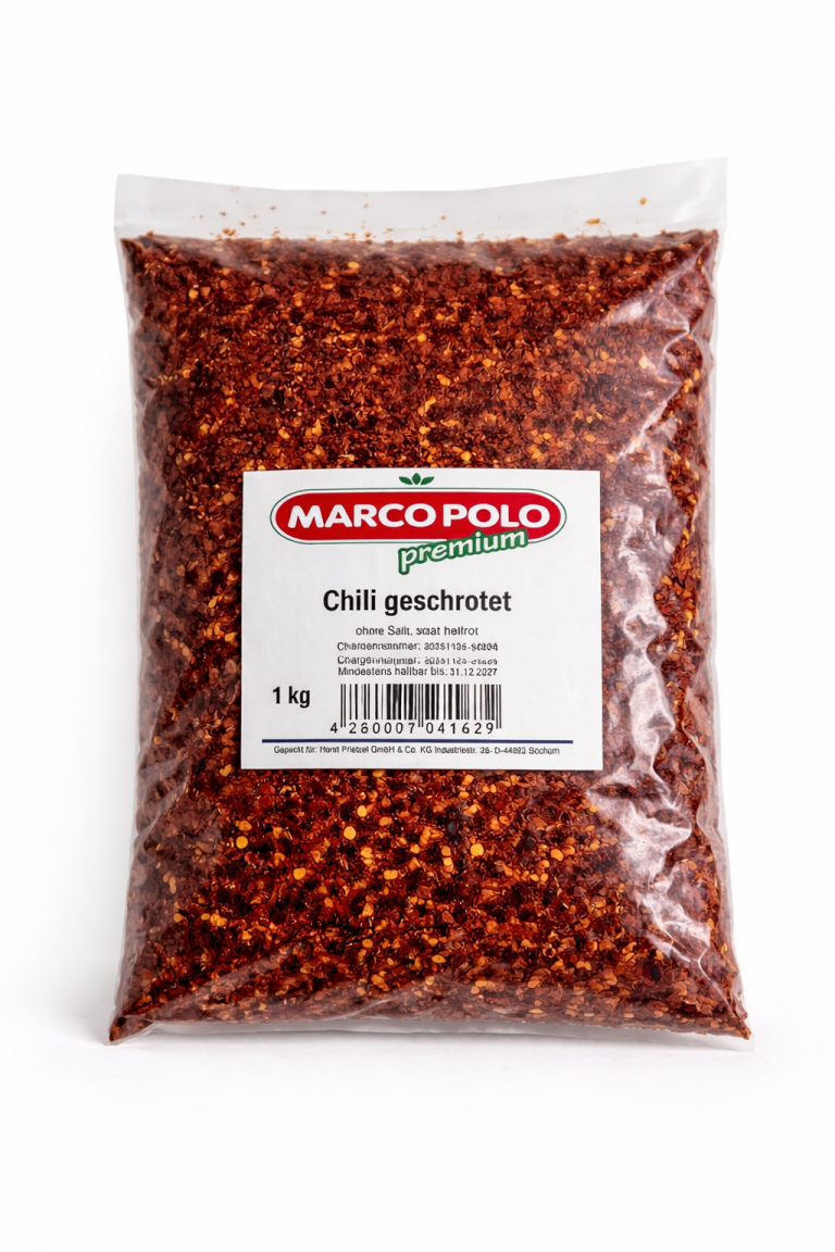 Chili geschrotet mit Saat 1kg Btl