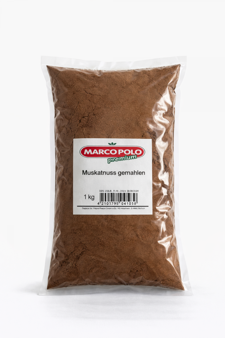 Muskatnuss gemahlen 1kg Btl