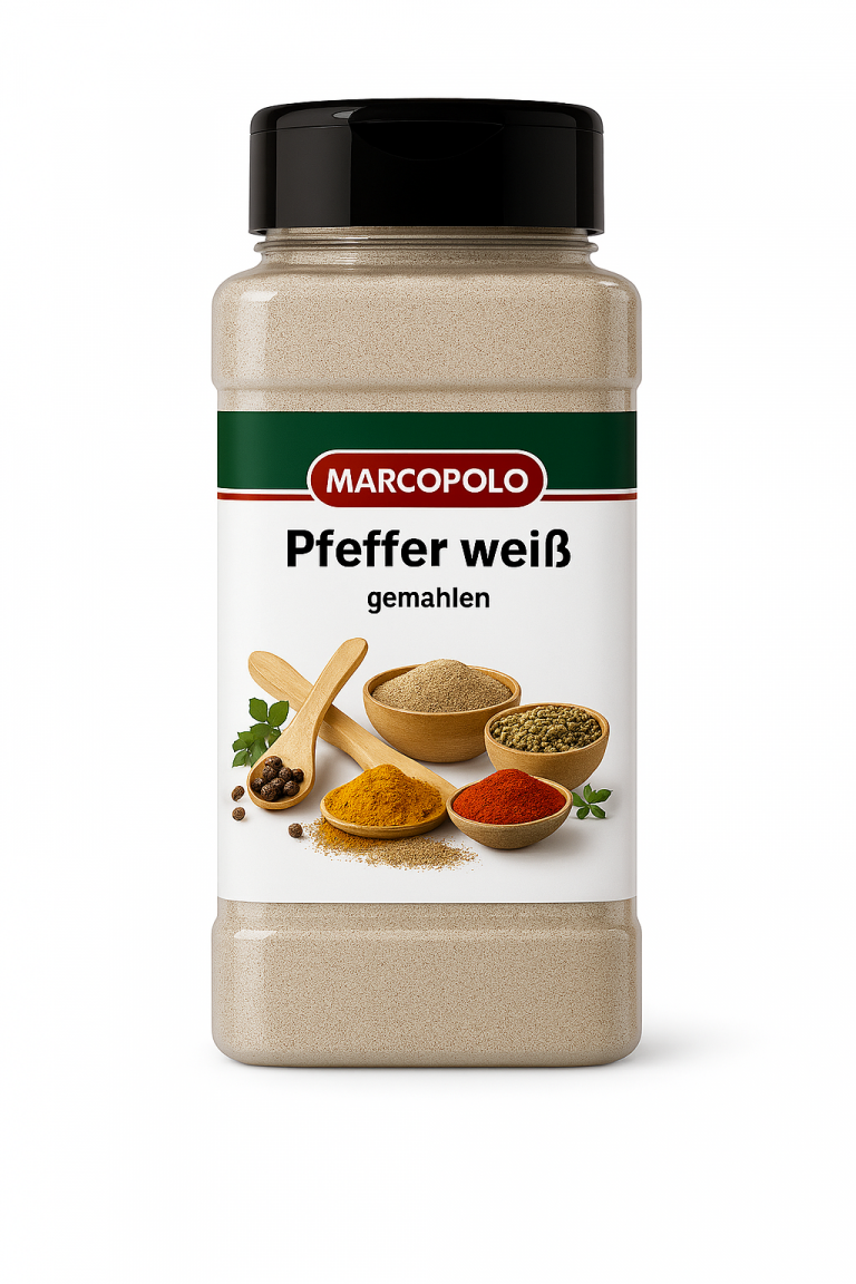 Pfeffer weiß gemahlen - Streuer