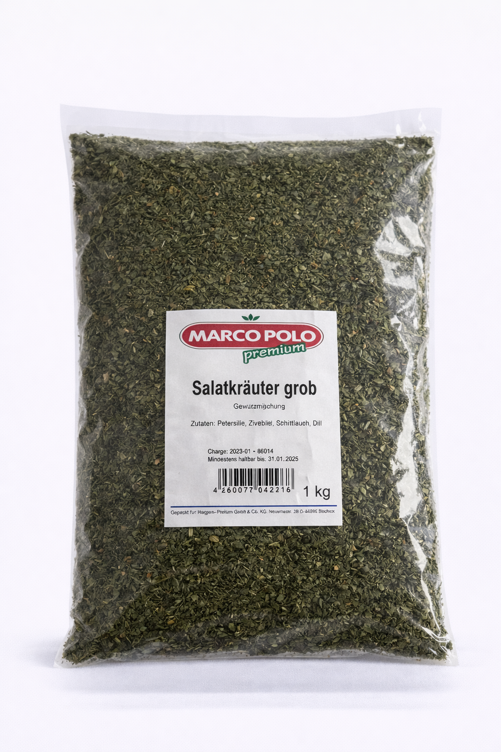 Salatkräuter grob 1kg Btl